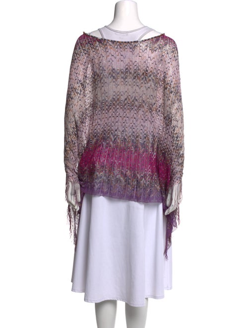Missoni Printed Bateau Neckline Sweater