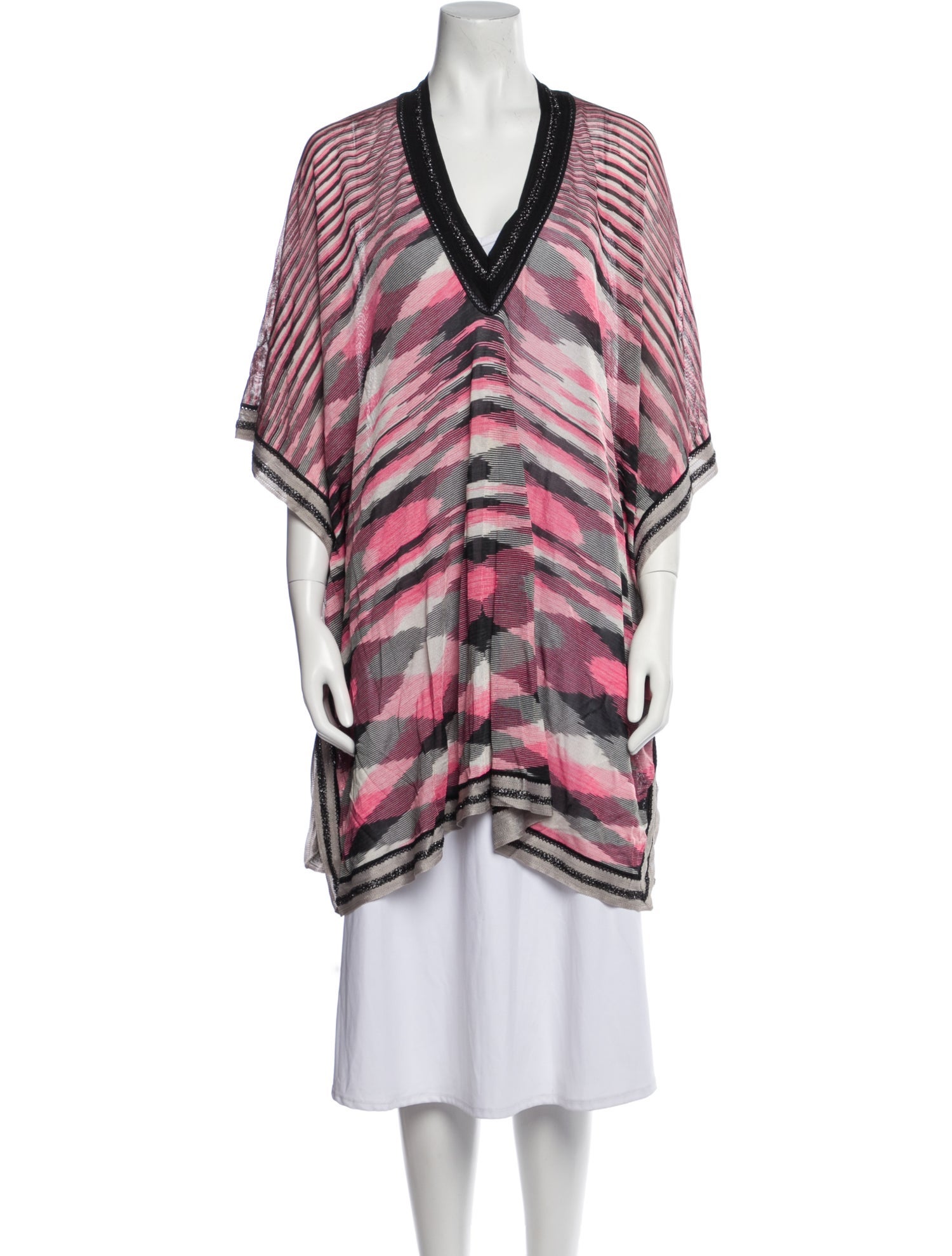 Missoni Striped V-Neck Sweater