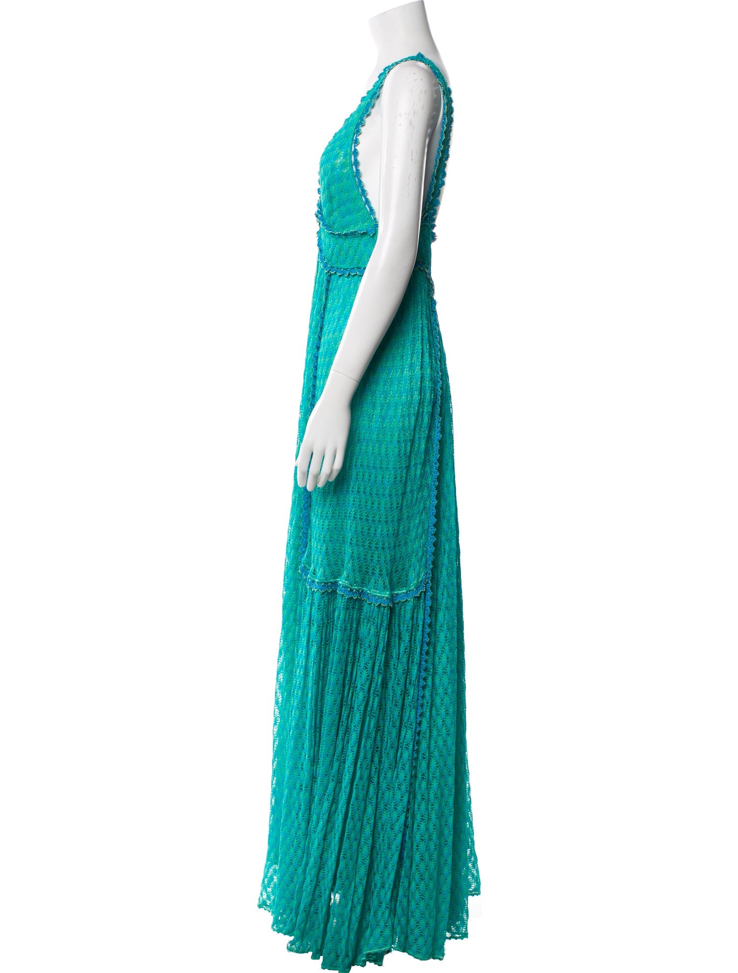 Missoni V-Neck Long Dress