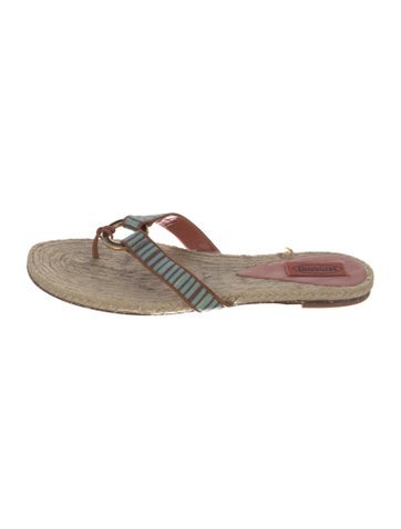 Missoni Sandals Jute Printed Espadrilles IT 40 | 10