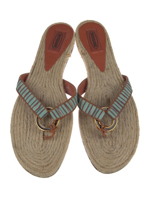 Missoni Jute Printed Espadrilles