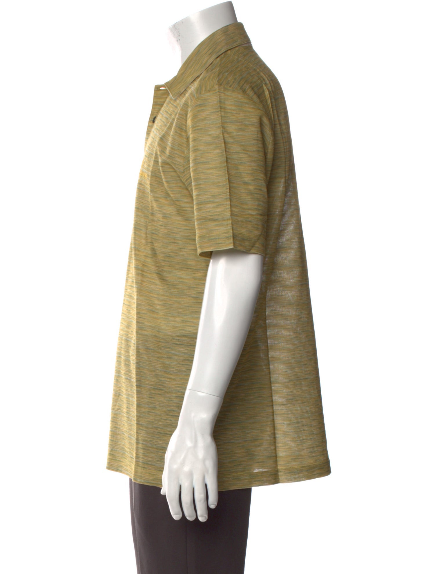 Missoni Crew Neck Short Sleeve Polo Shirt