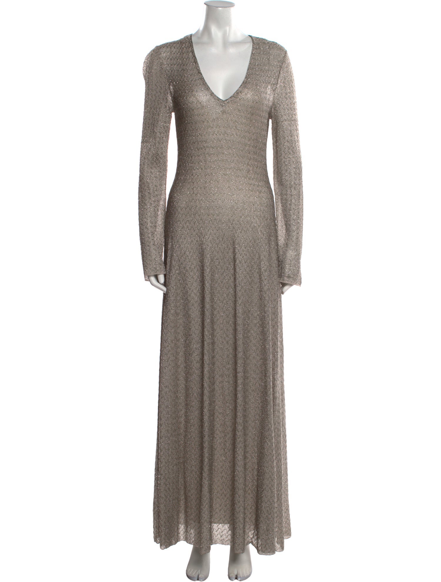 Missoni V-Neck Long Dress