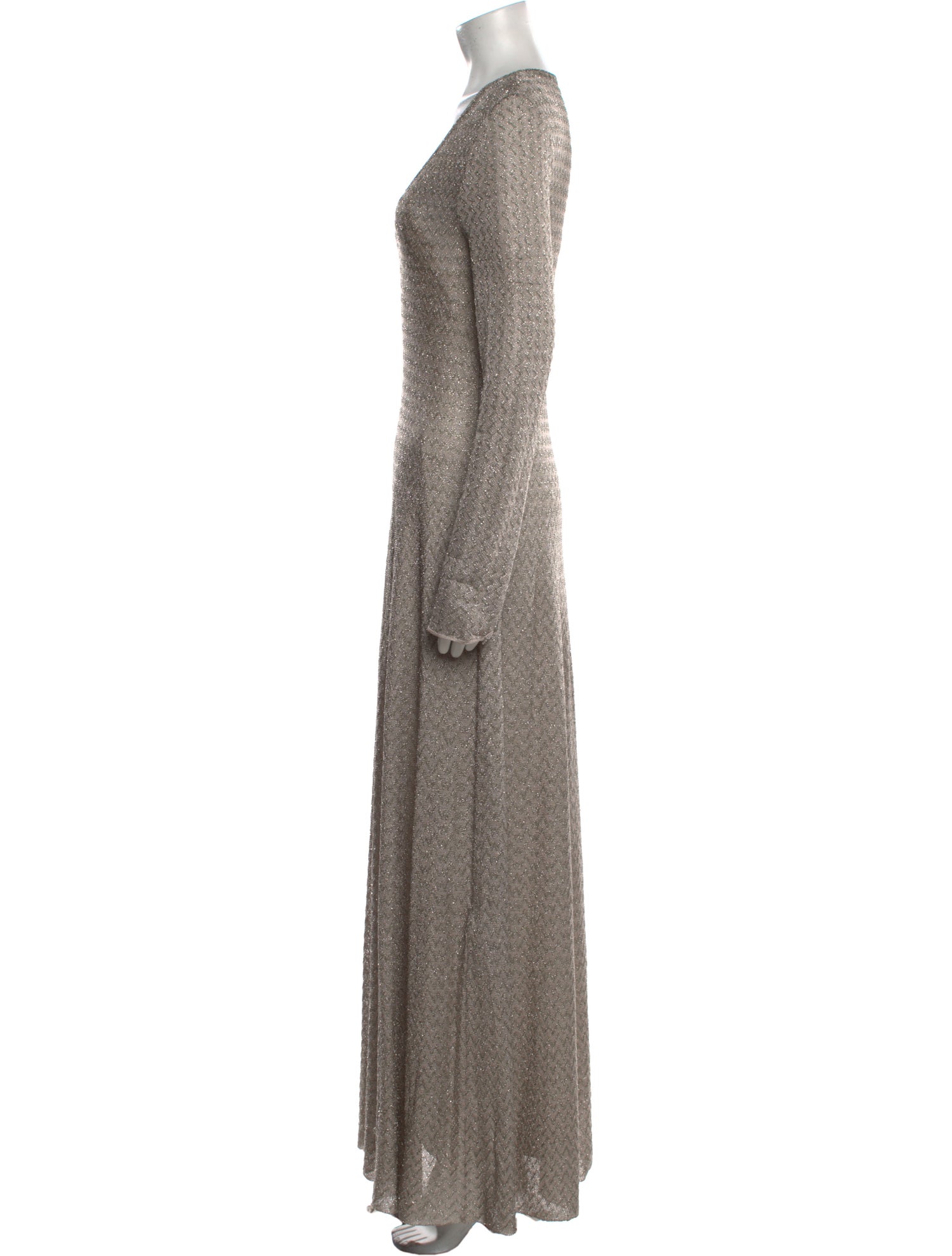 Missoni V-Neck Long Dress