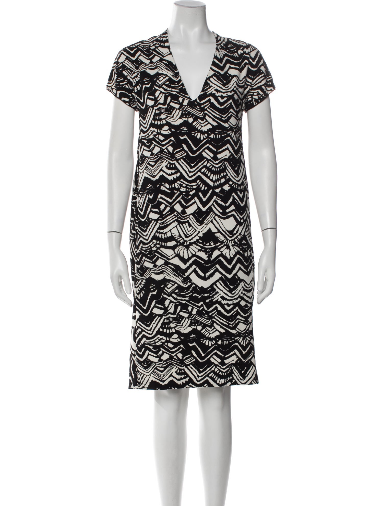 Missoni Printed Knee-Length Dress