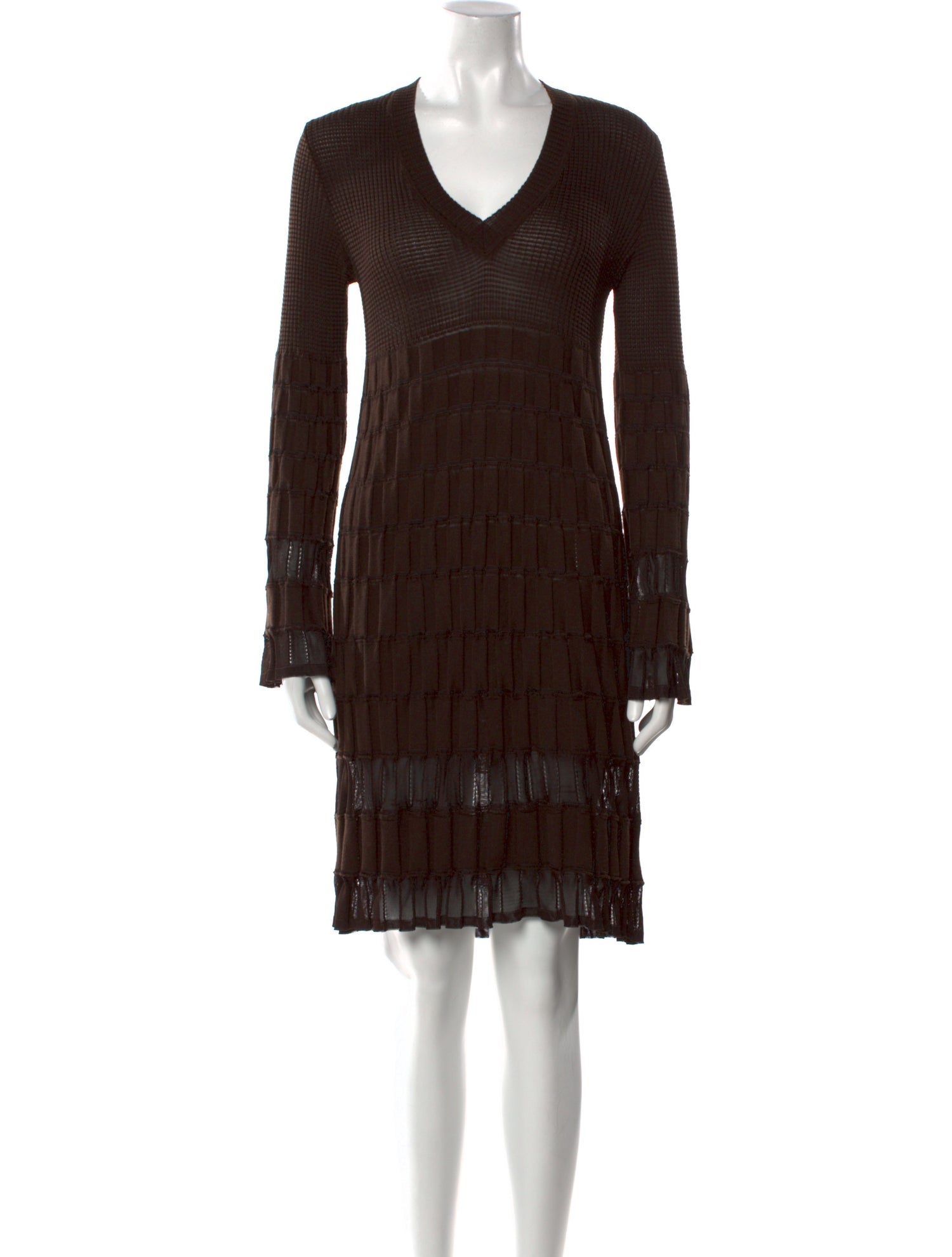 M Missoni Merino Wool Mini Dress