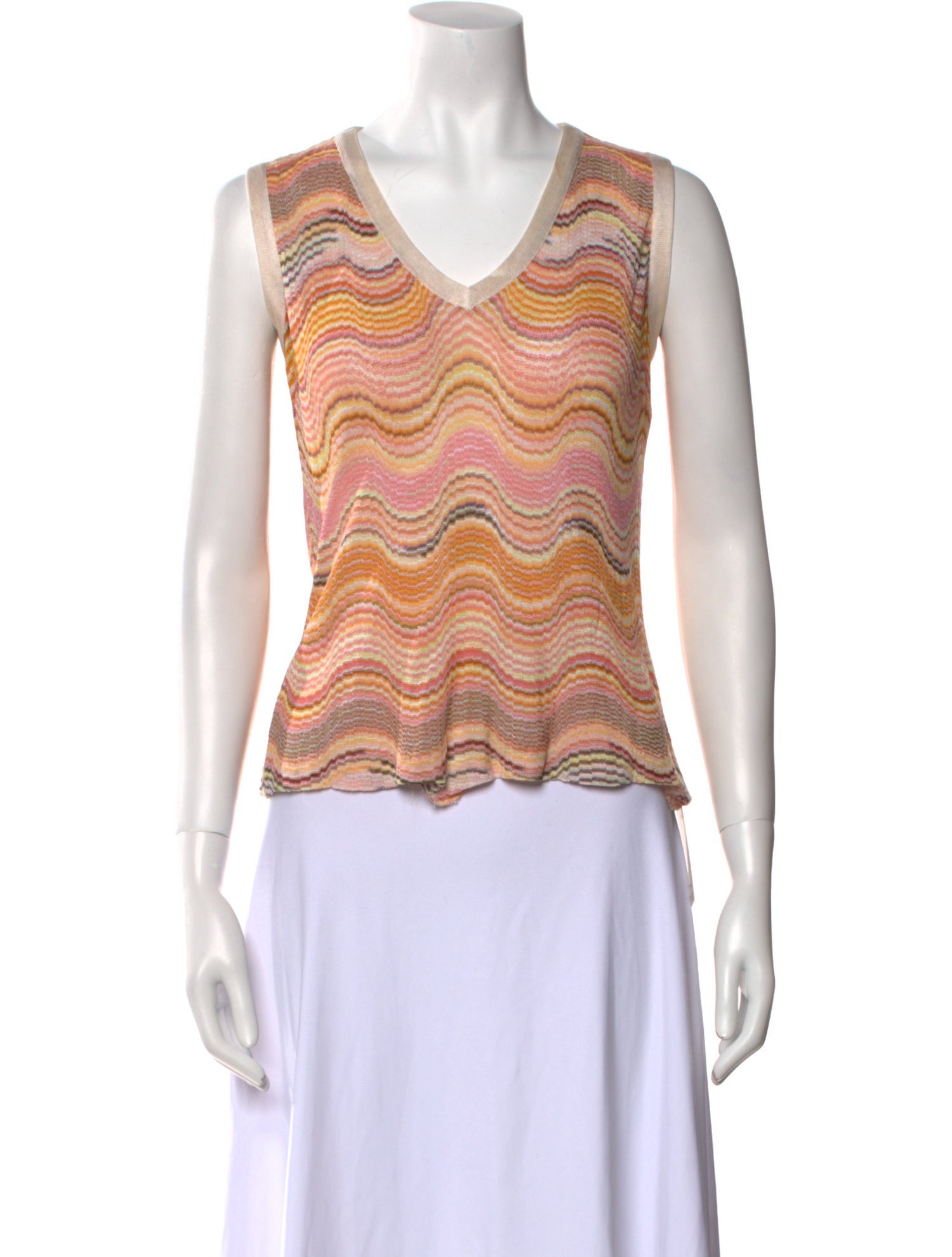 Pleats Please Issey Miyake Mock Neck Short Sleeve Top
