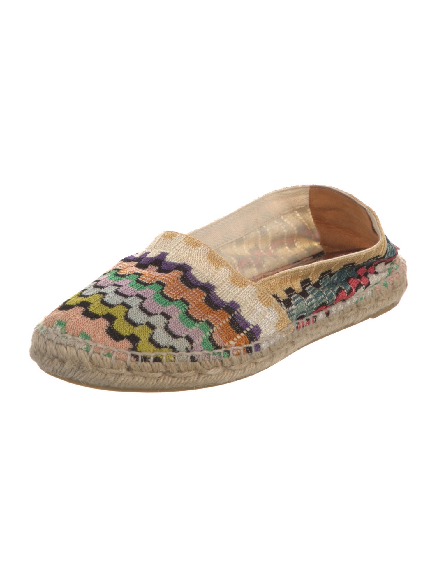 Castañer x Missoni Striped Espadrilles
