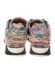 Missoni Printed Leather Trim Embellishment Athletic Sneakers