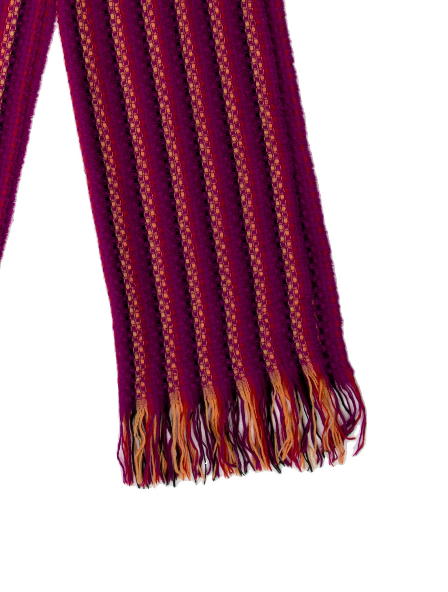 M Missoni Cashmere Striped Scarf
