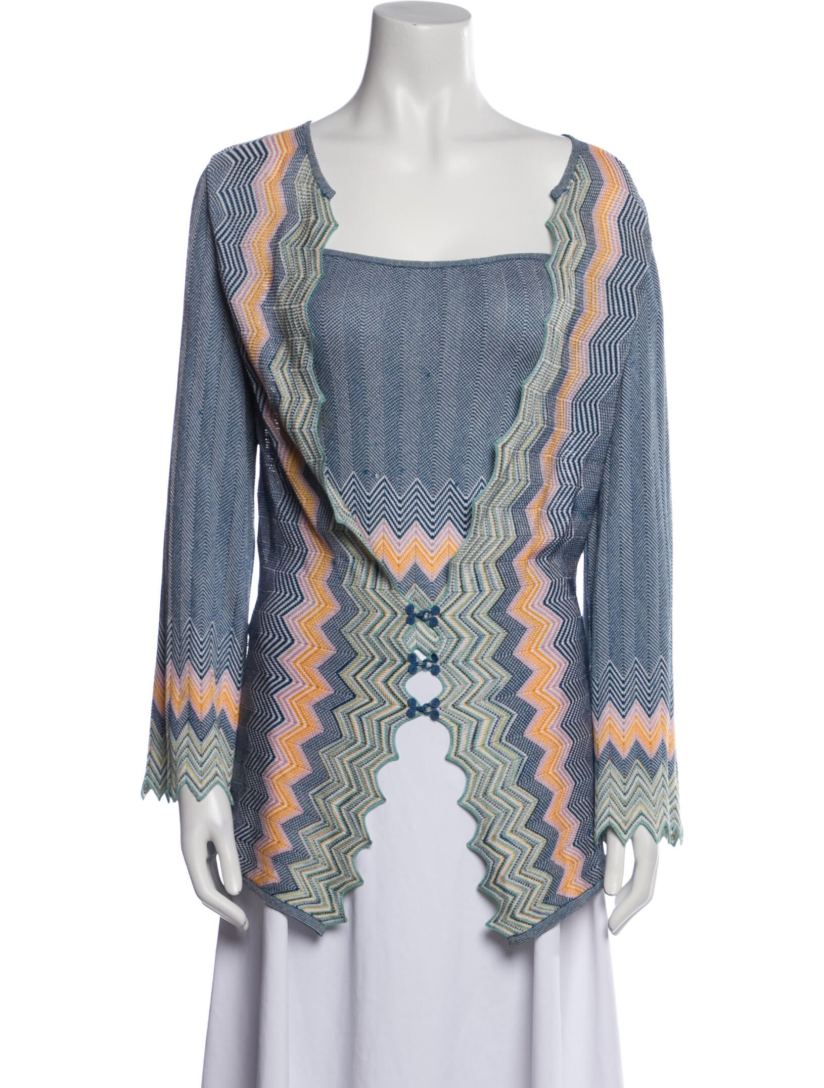 Missoni Striped V-Neck Sweater