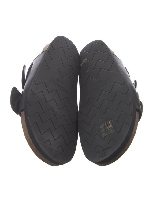 Missoni Leather Striped Slides