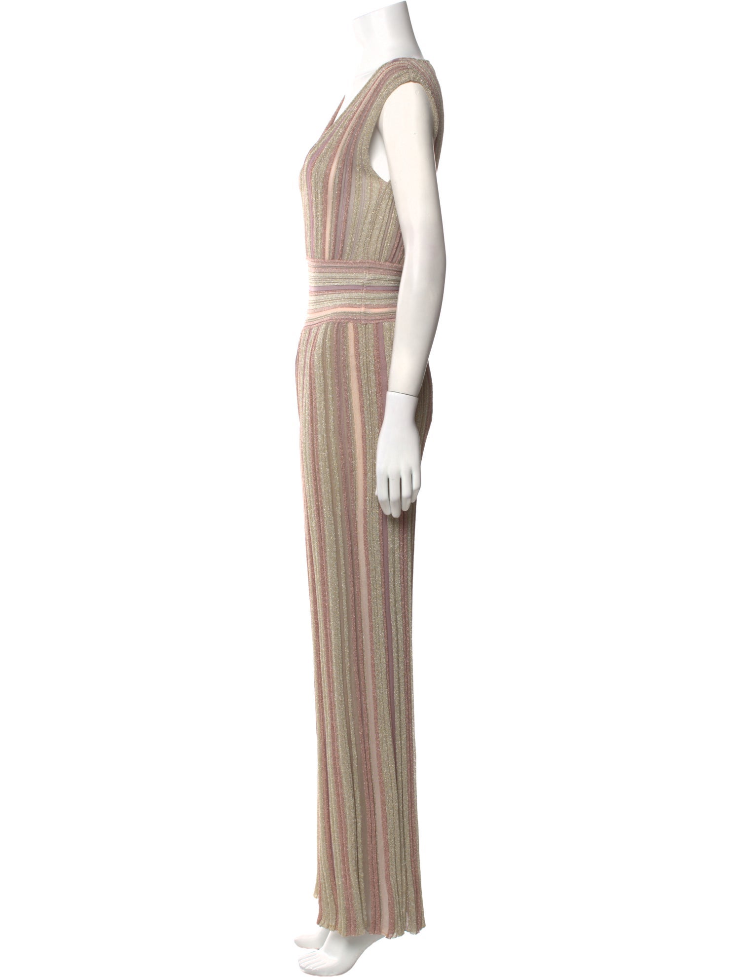 Missoni Striped V-Neck Jumpsuit