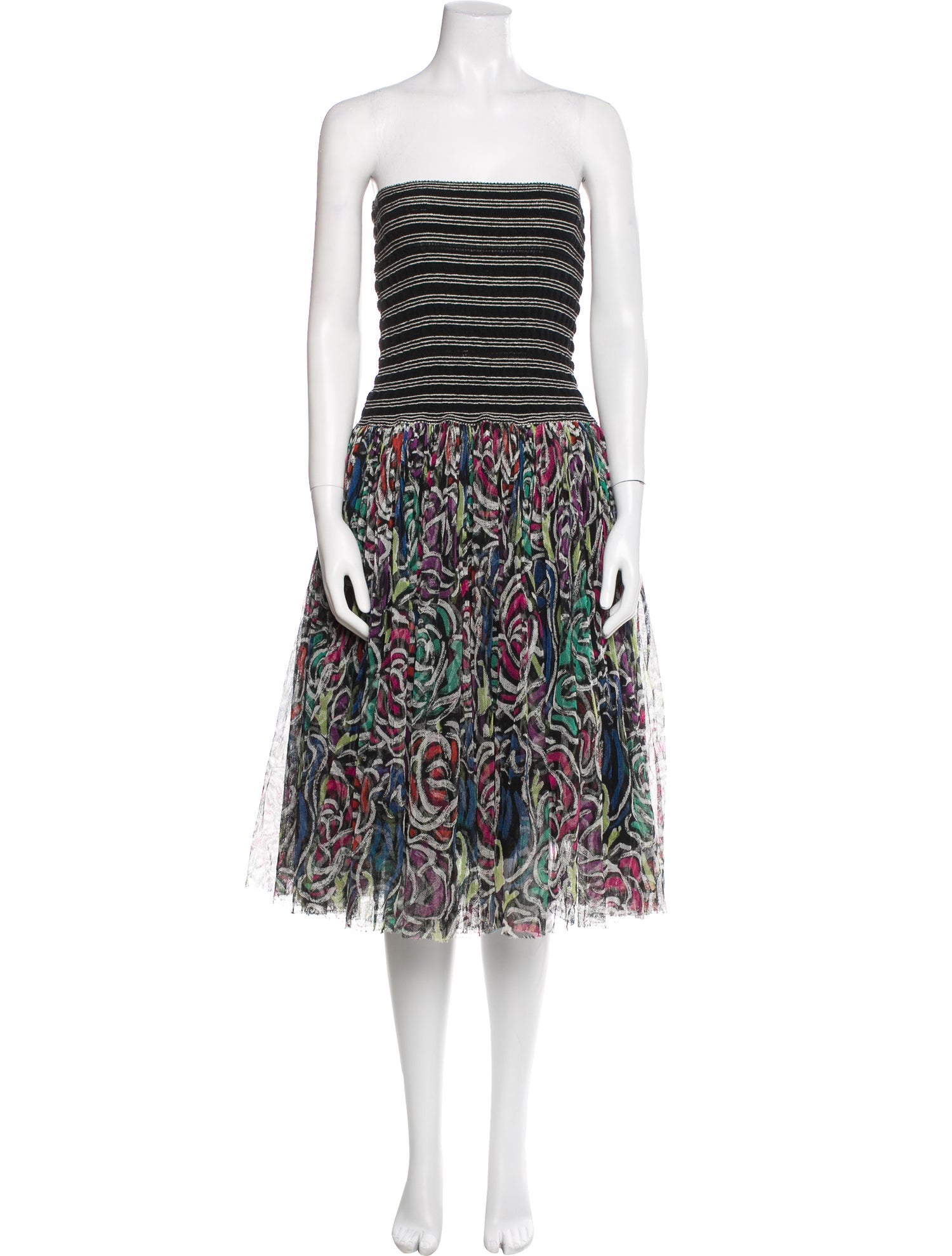 Missoni Printed Knee-Length Dress