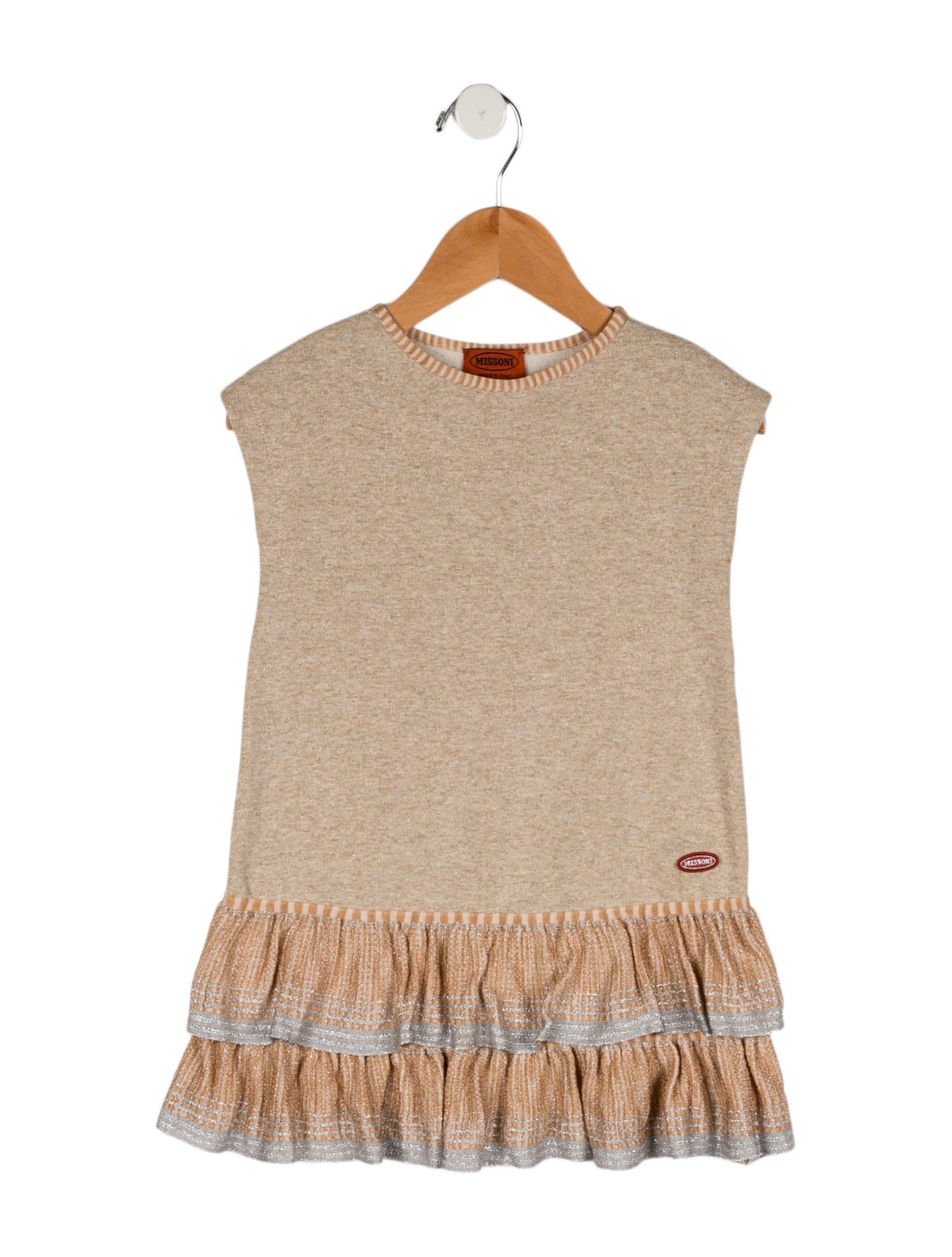 Missoni Toddler Girls' Sleeveless Ruffle Dress