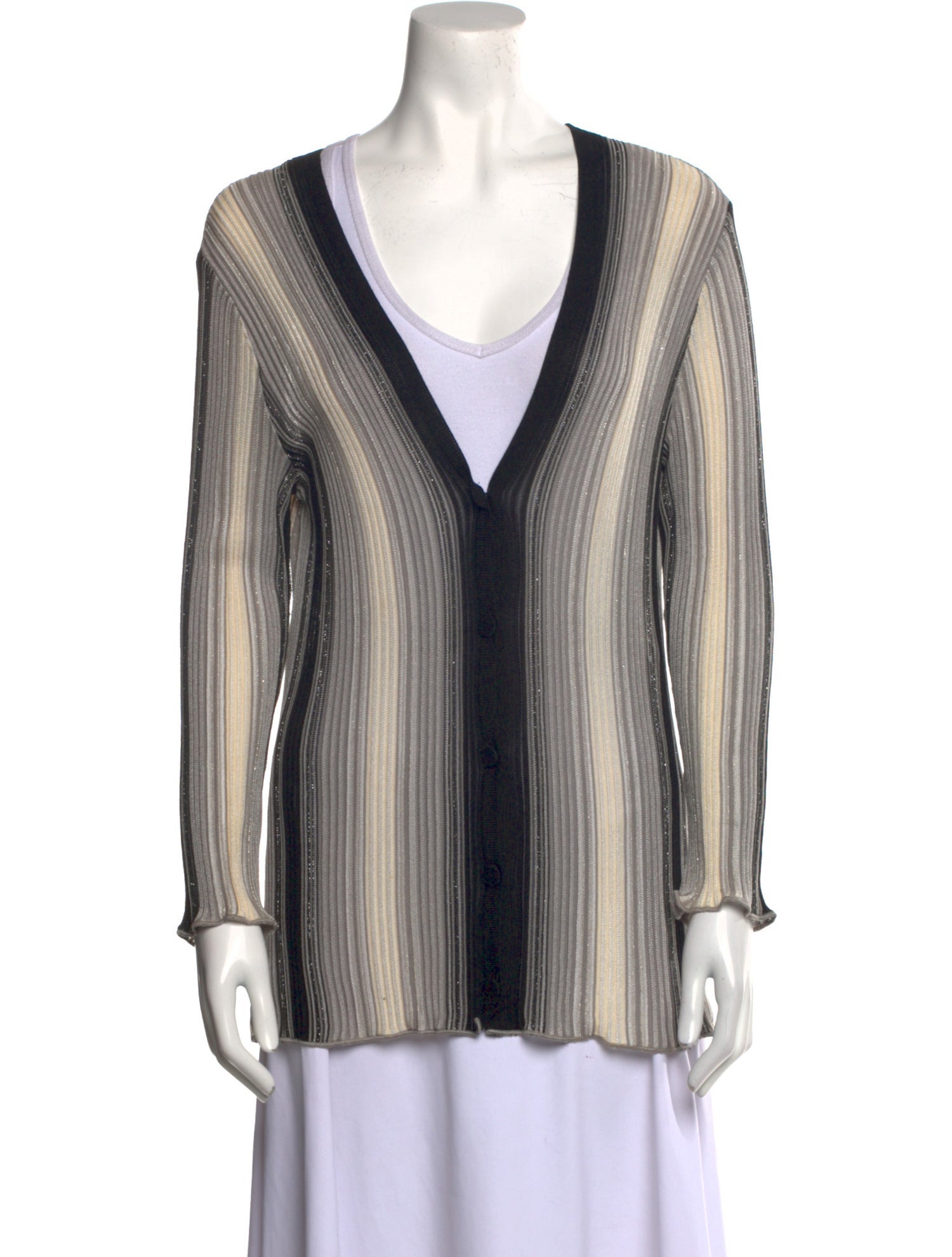 Missoni Striped V-Neck Blouse