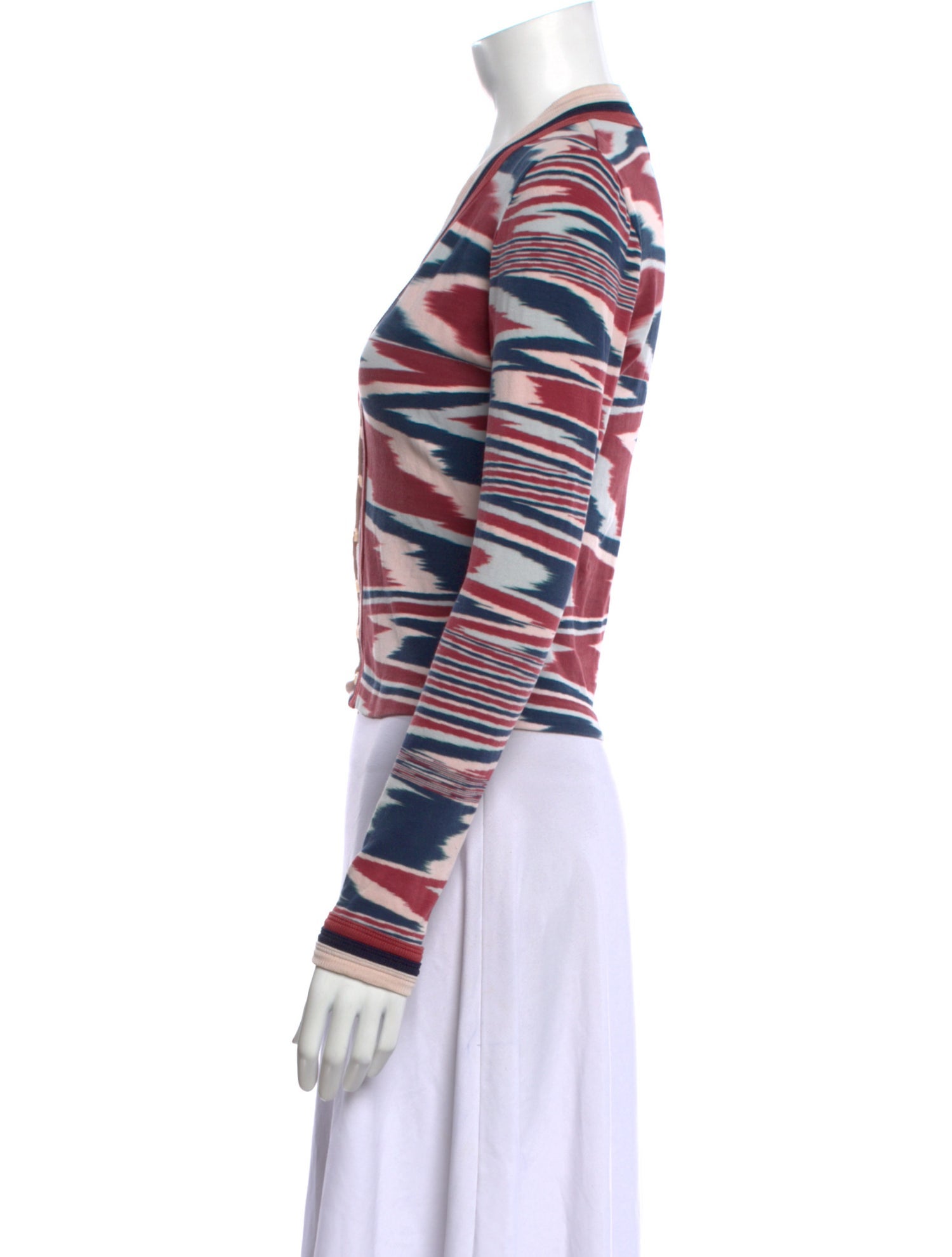 Missoni Striped V-Neck Sweater