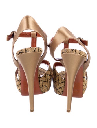 Missoni T-Strap Sandals