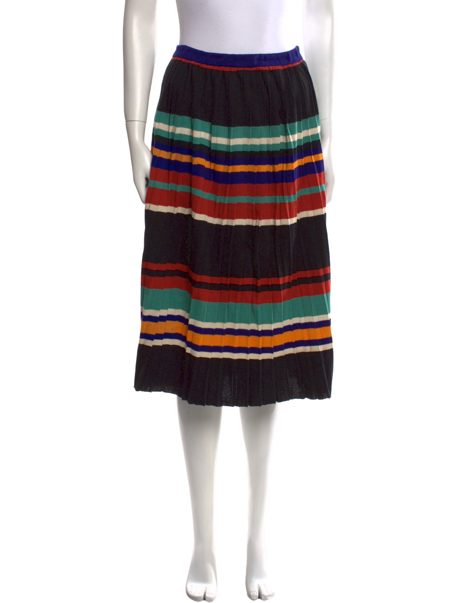 Missoni Striped Knee-Length Skirt