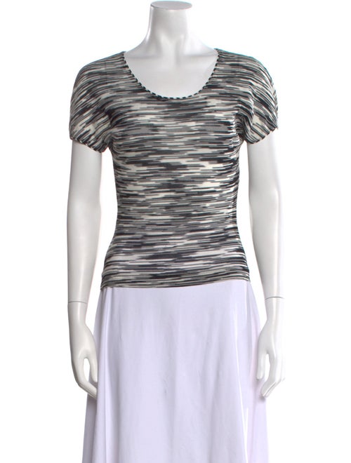 Missoni Striped Scoop Neck T-Shirt