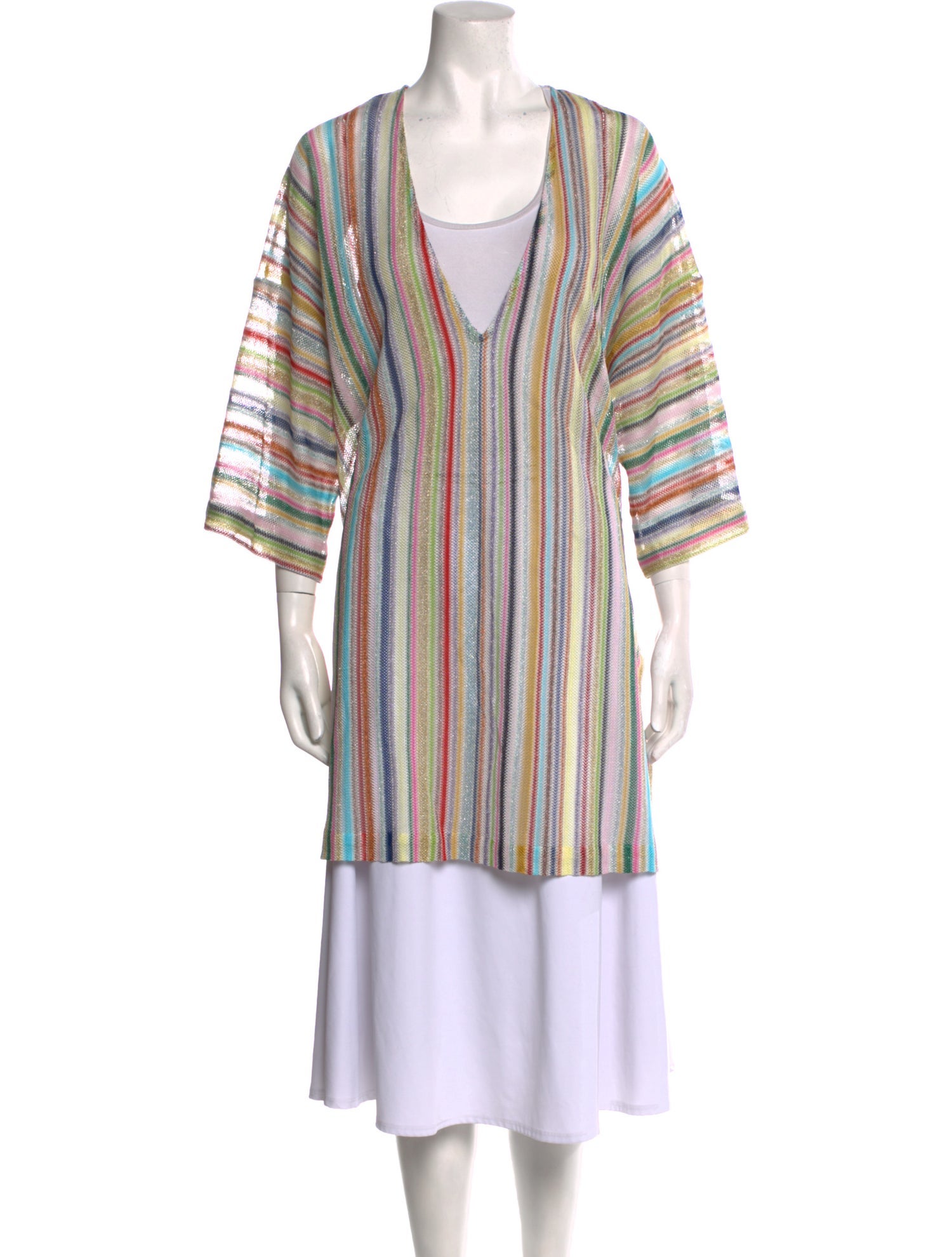 Missoni Striped V-Neck Tunic w/ Tags