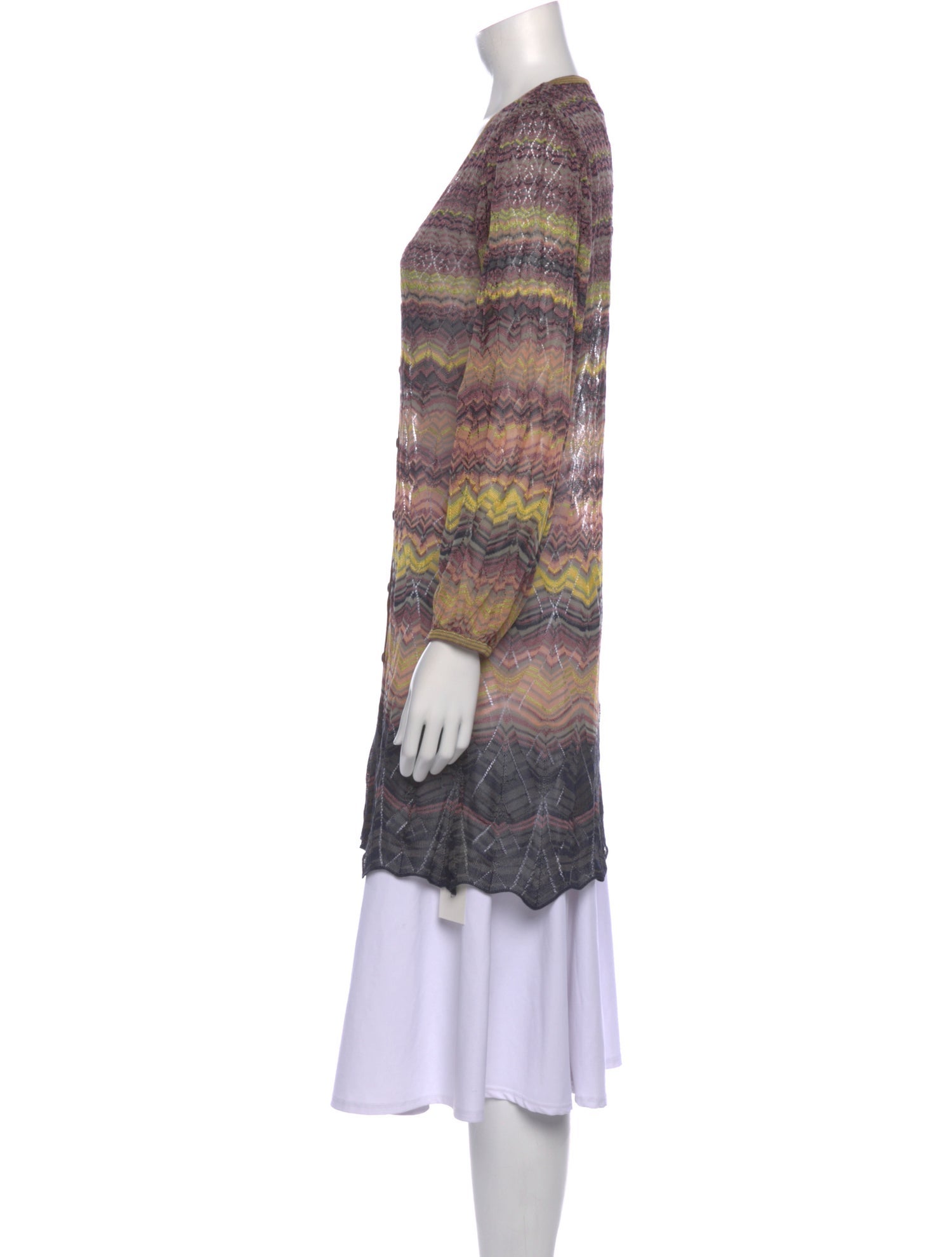 Missoni Striped V-Neck Sweater