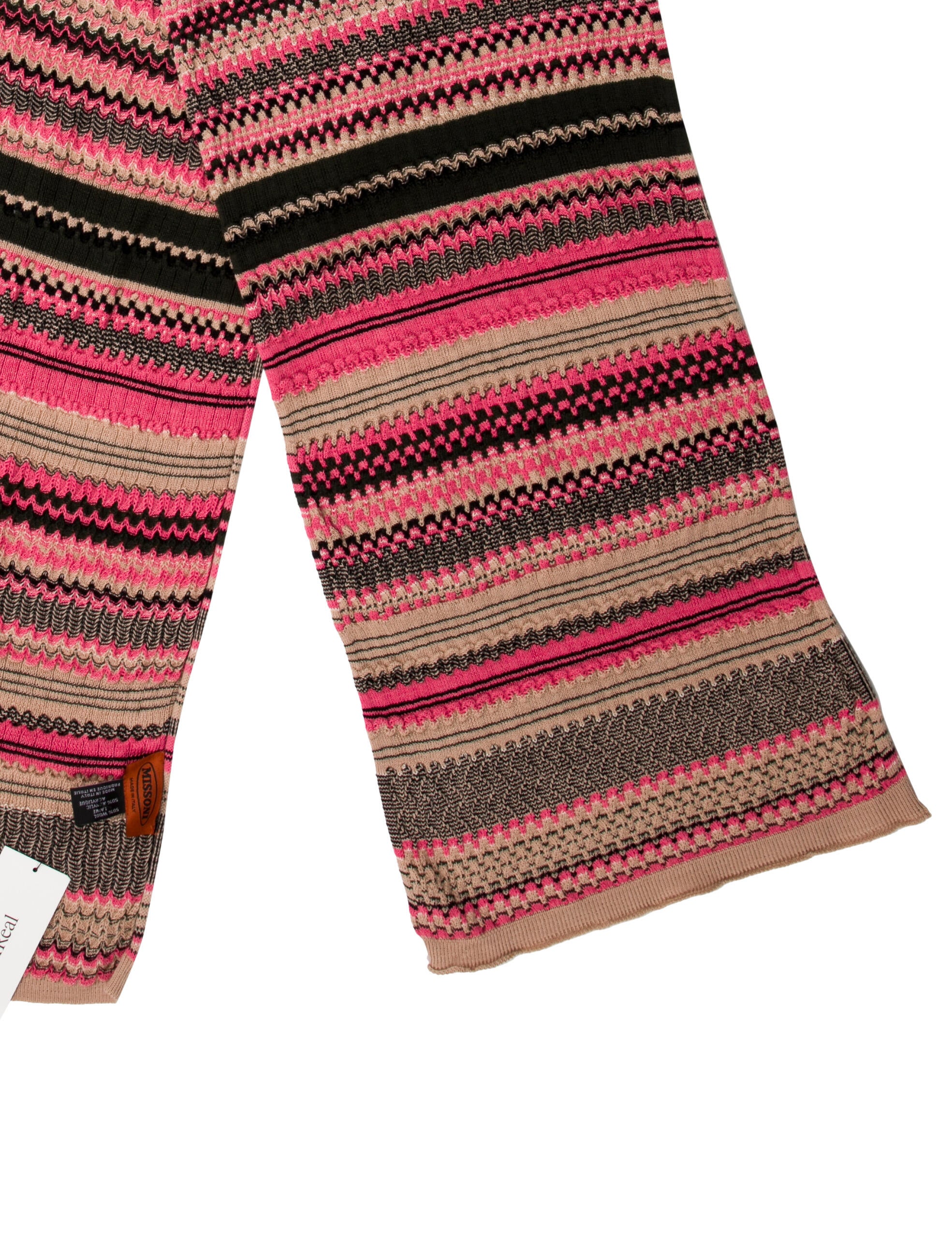 Missoni Wool Striped Scarf