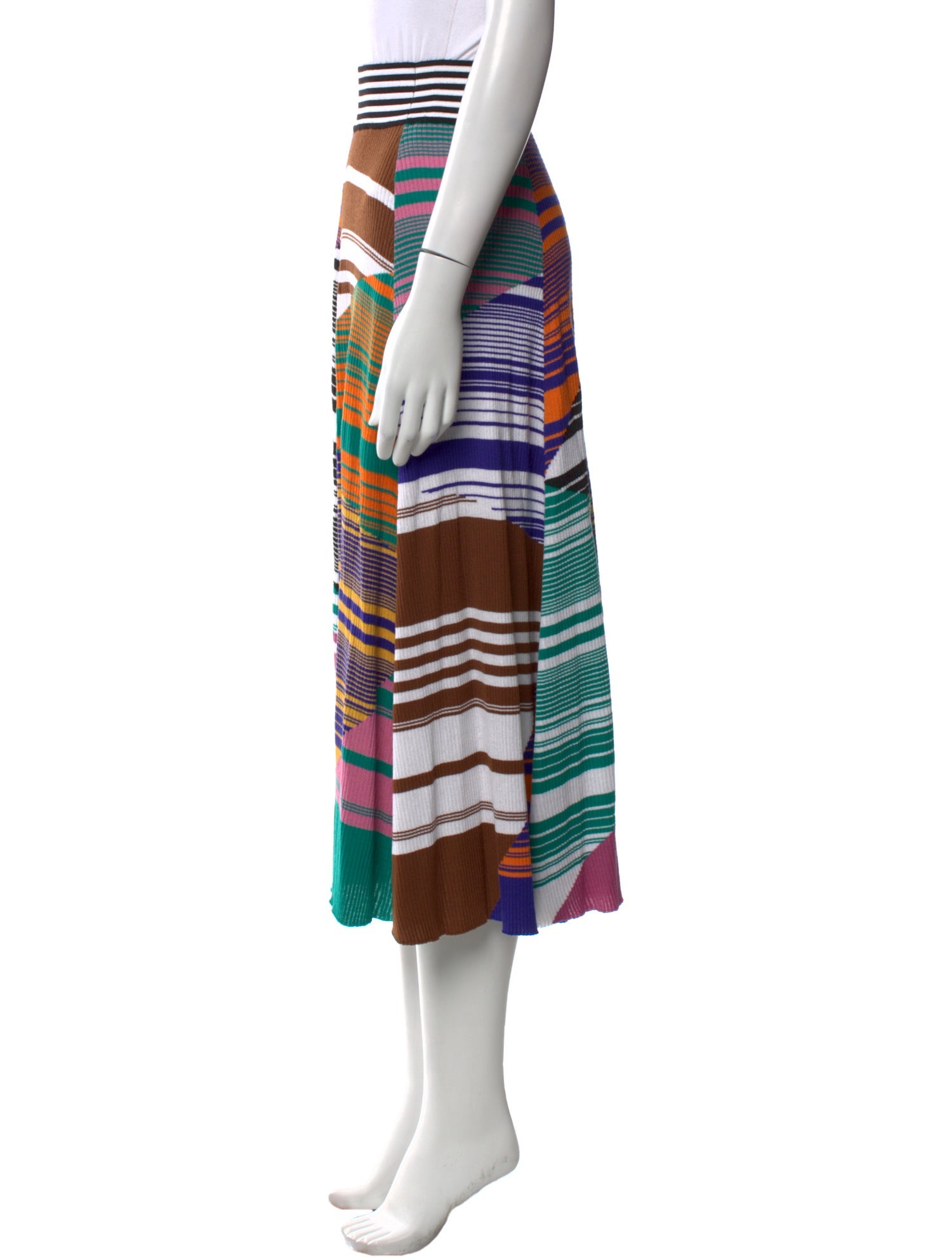 Missoni Striped Midi Length Skirt