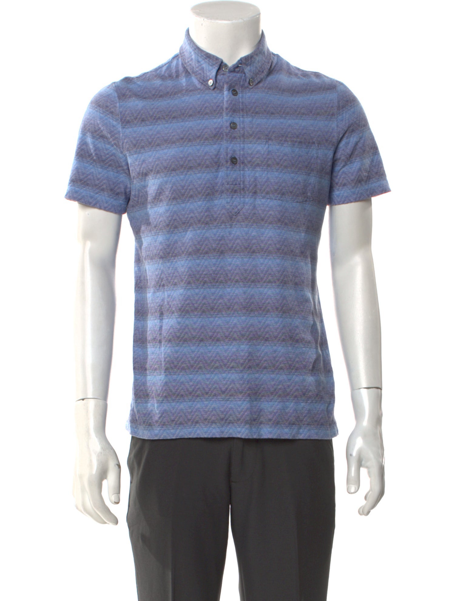 Missoni Striped Short Sleeve Shirt