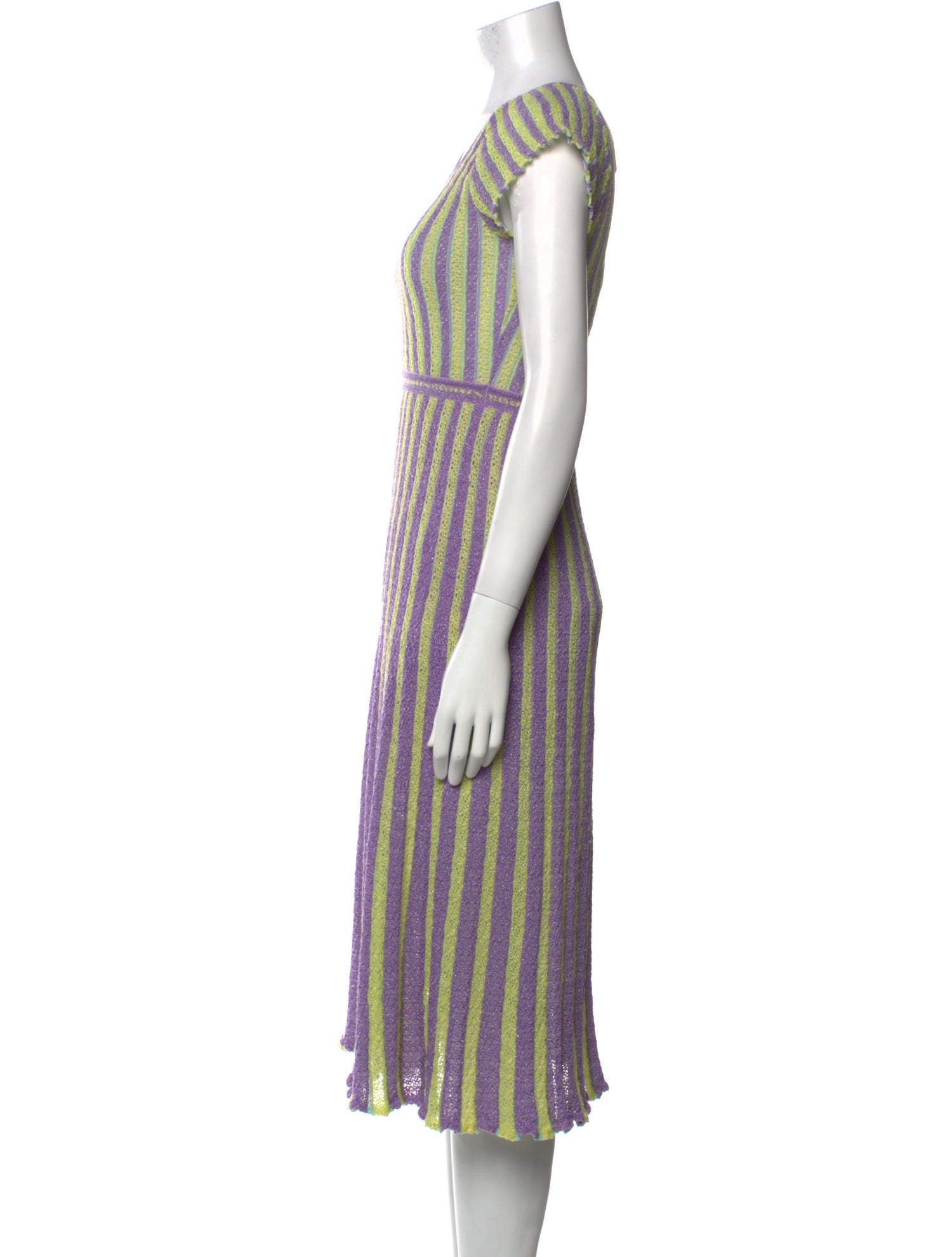 Missoni Striped Midi Length Dress