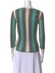 Missoni Striped V-Neck Sweater