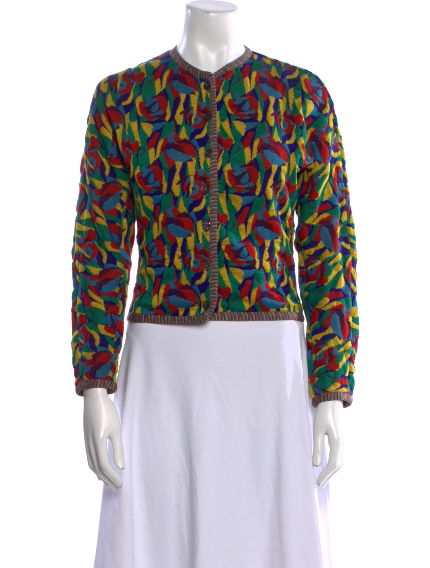 Missoni Printed Crew Neck Sweater