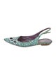 Missoni Printed Slingback Flats