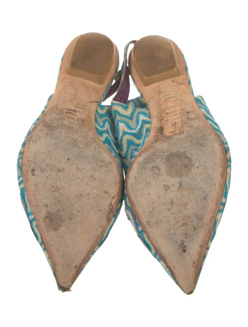 Missoni Printed Slingback Flats