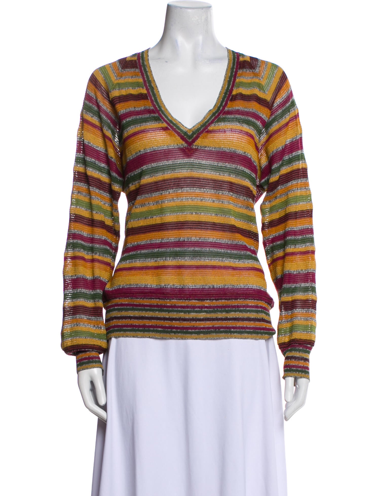 Missoni Linen Striped Top
