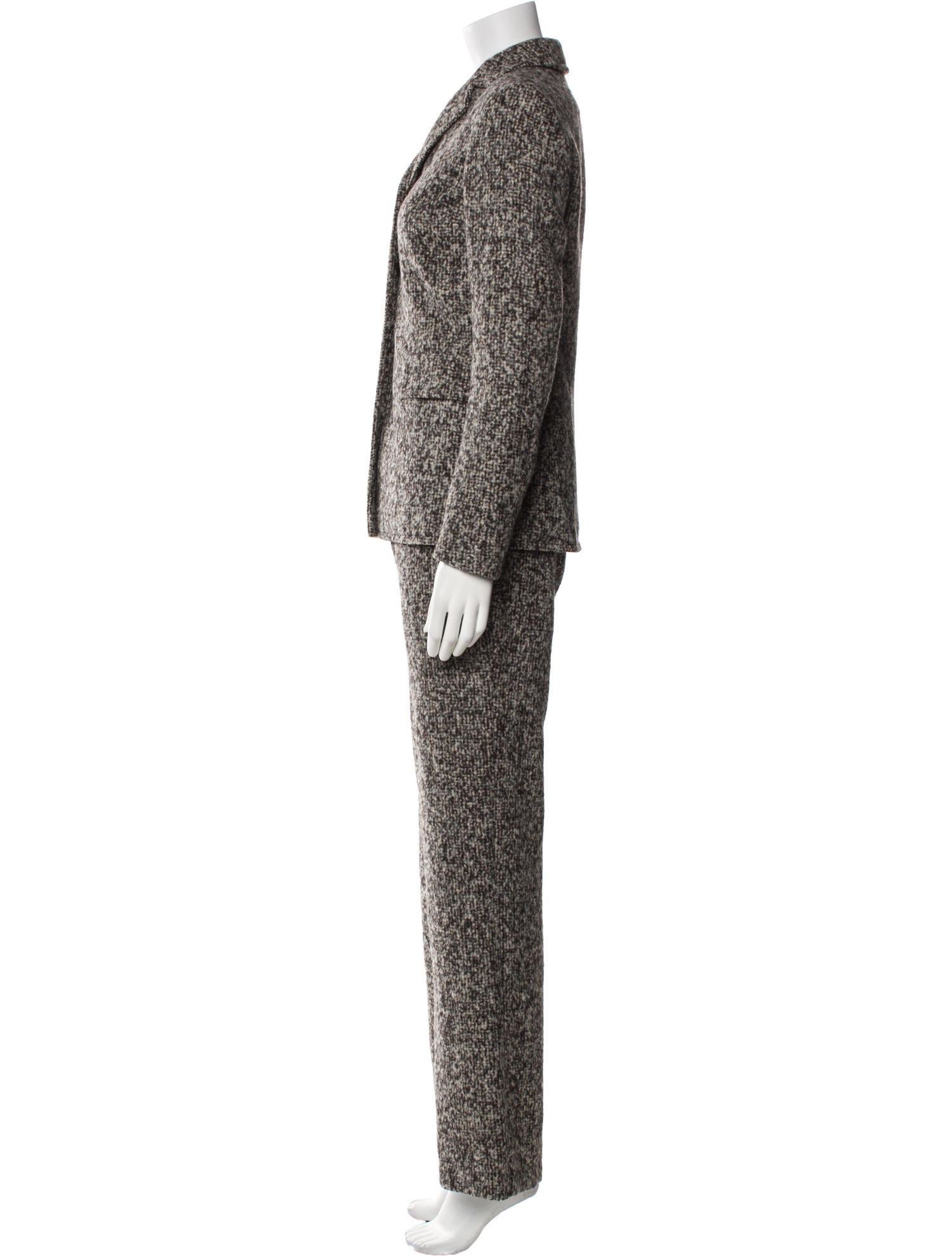 Missoni Wool Tweed Pattern Pantsuit