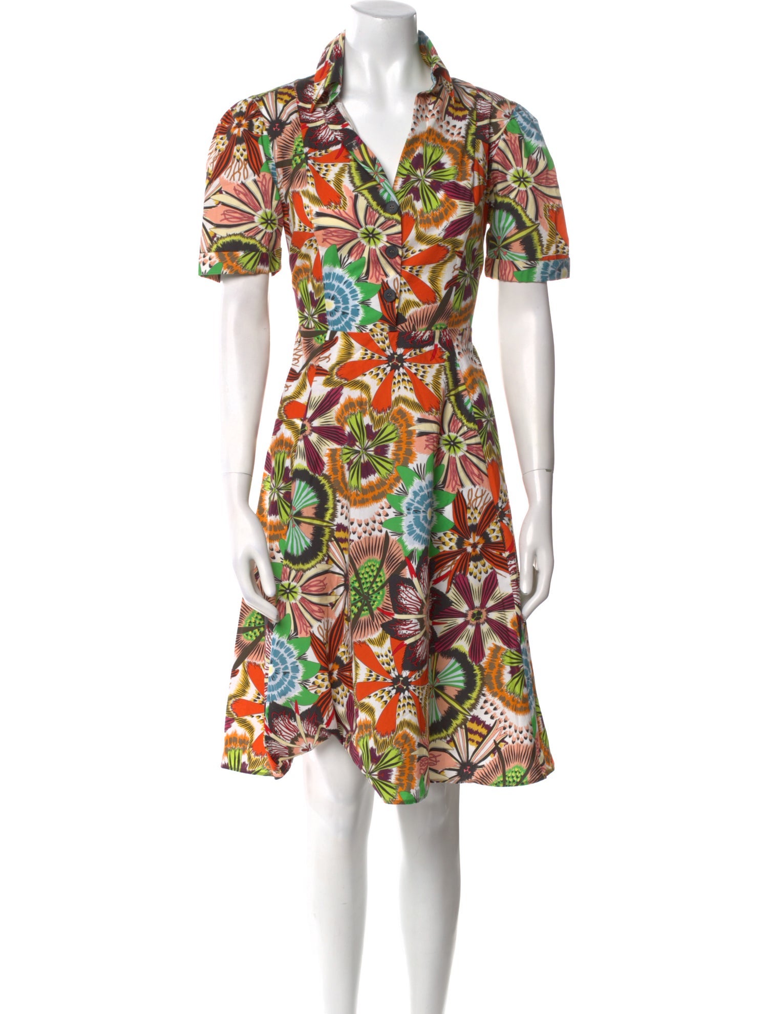 Missoni Printed Knee-Length Dress