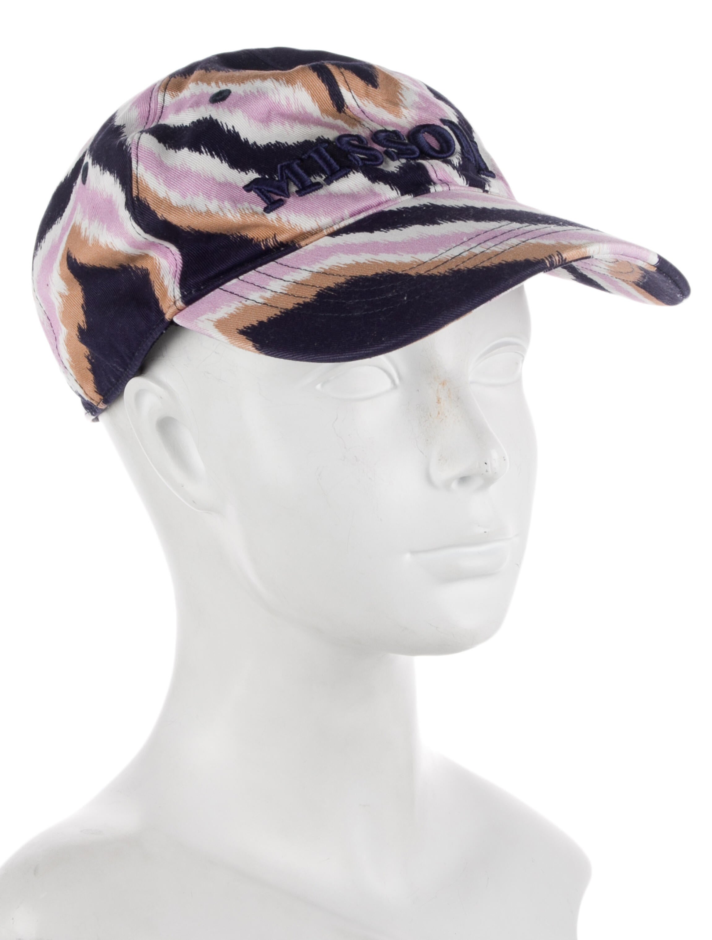 Missoni Pattern Print Baseball Cap