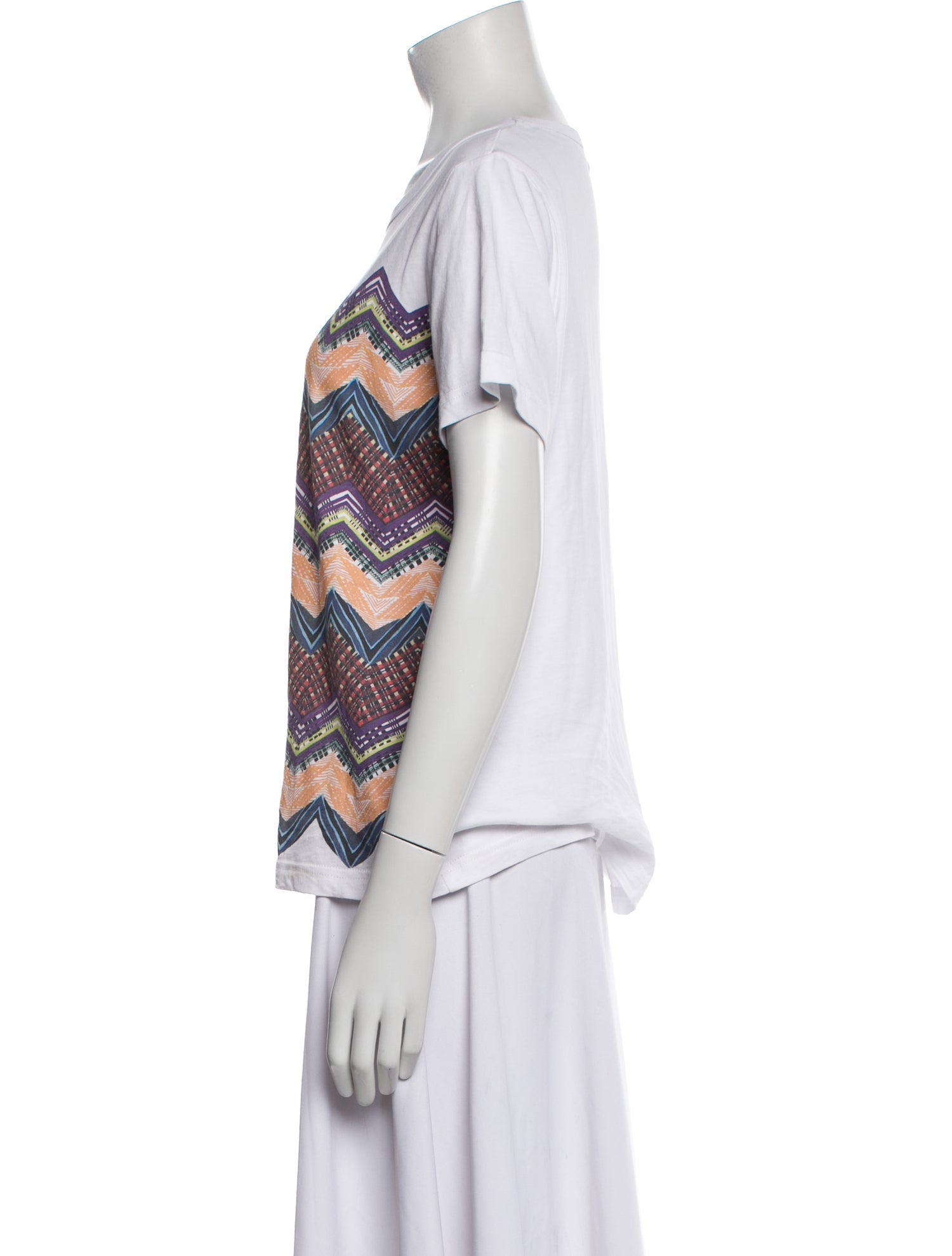 Missoni Graphic Print Crew Neck T-Shirt