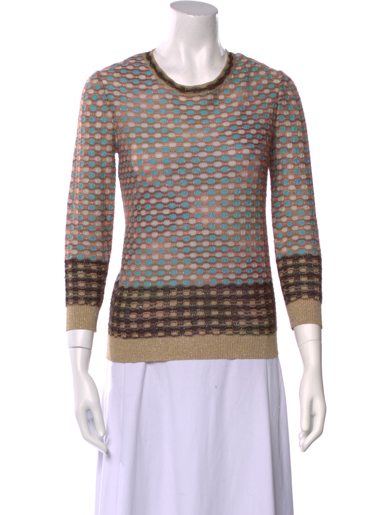 Missoni Printed Crew Neck Sweatshirt