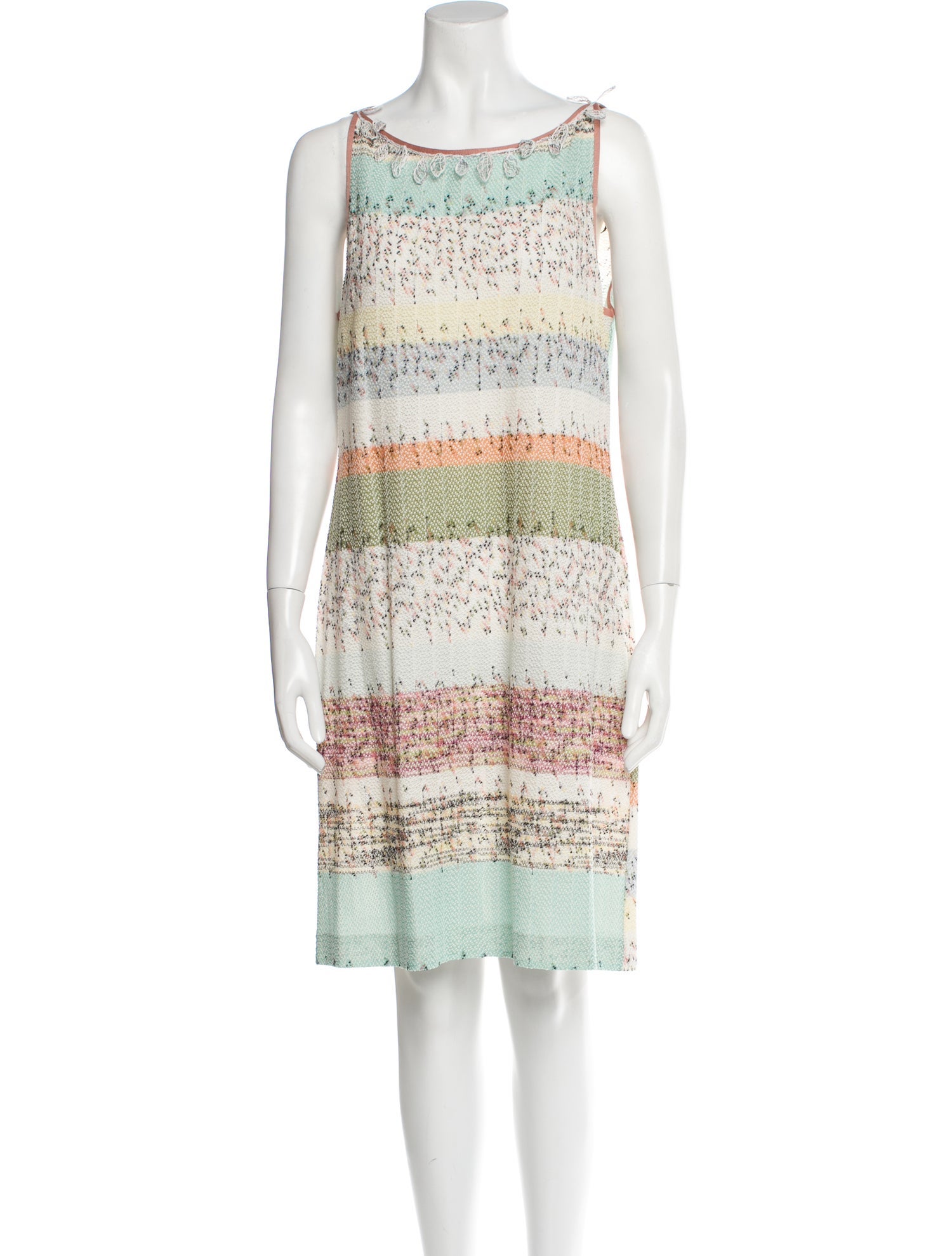 Missoni Striped Knee-Length Dress