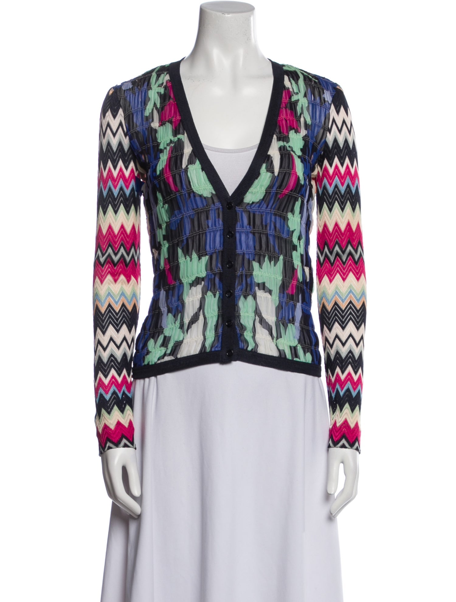 Missoni Silk Printed Top