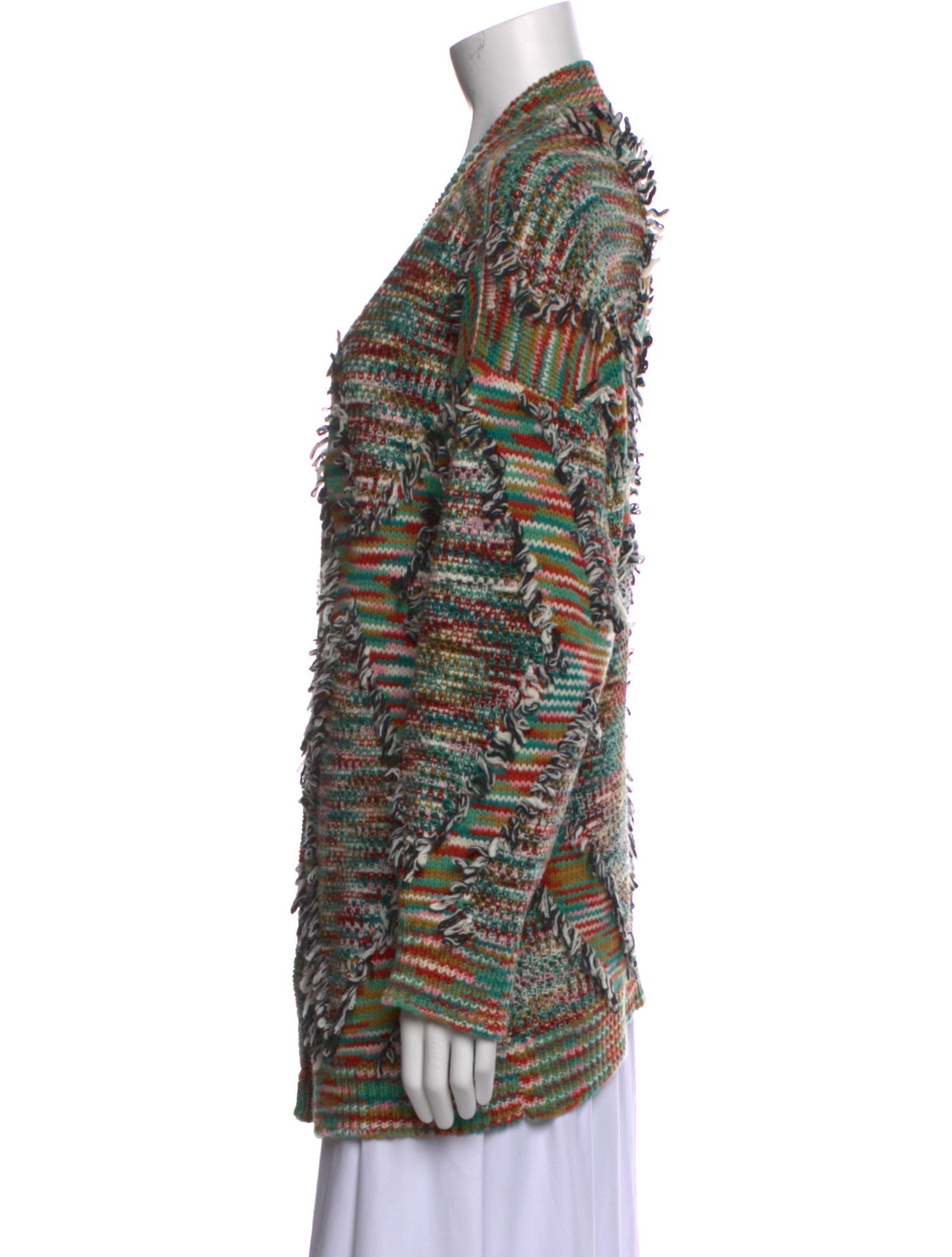 Missoni Wool Tweed Pattern Sweater