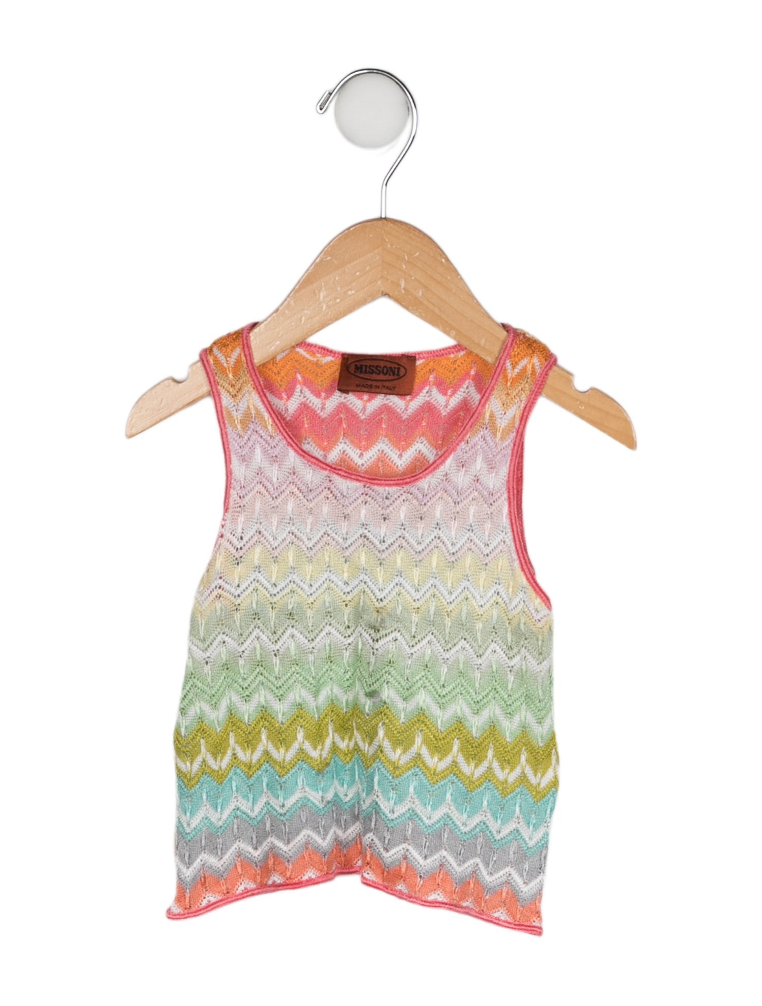 Missoni Toddler Girls' Patterned Sleeveless Top