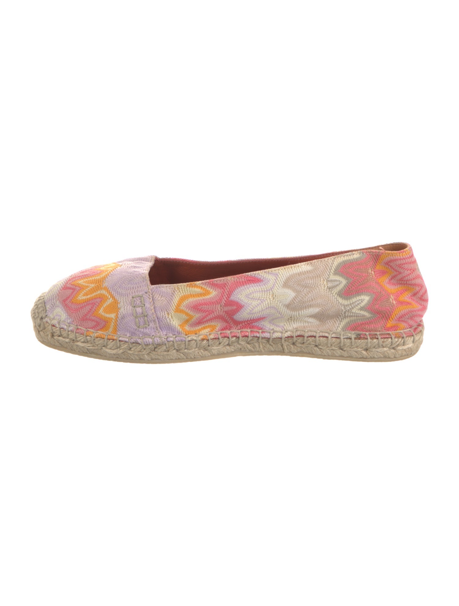 Missoni Printed Braided Accents Espadrilles