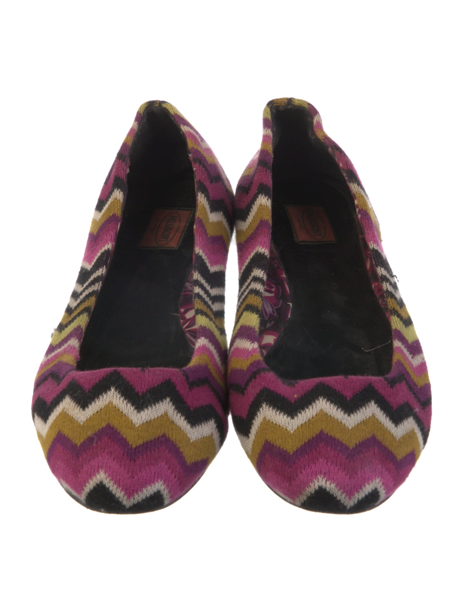 Missoni Striped Ballet Flats