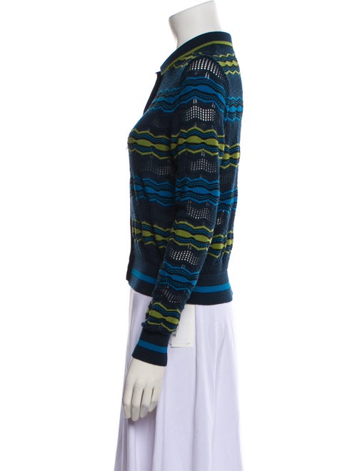 Missoni Printed Long Sleeve Polo