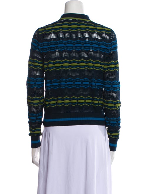 Missoni Printed Long Sleeve Polo