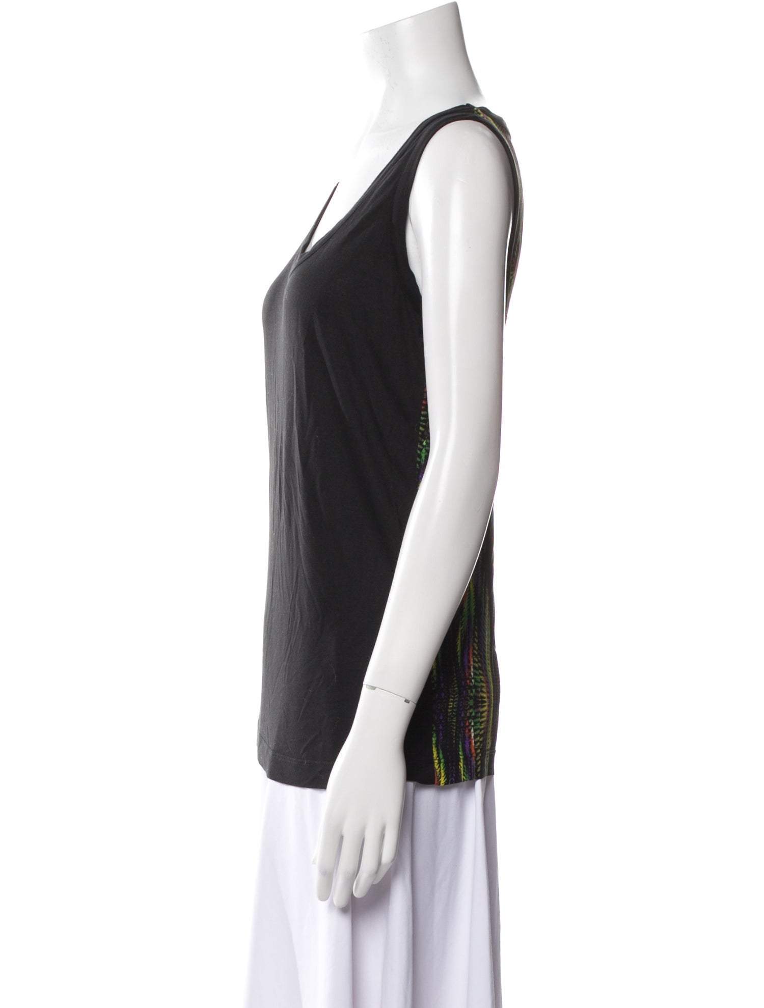 Missoni Scoop Neck Sleeveless Top