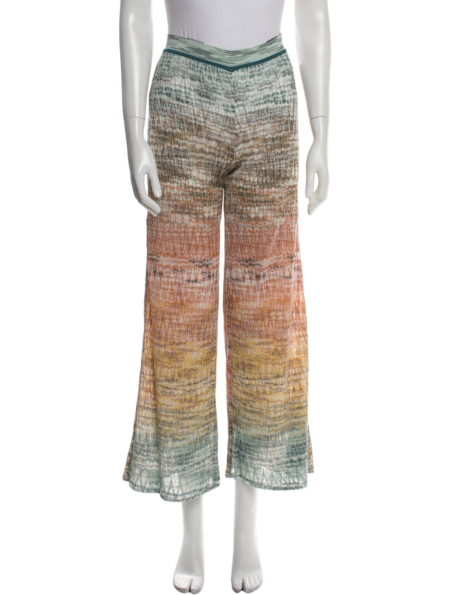 Missoni Striped Wide Leg Pants